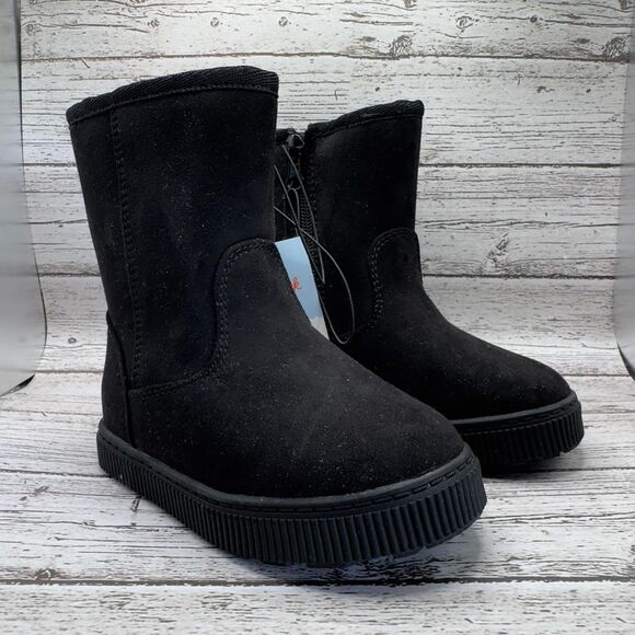 Cat & Jack Toddler Girls Pip Shearling Style Boots - Picture 1 of 4